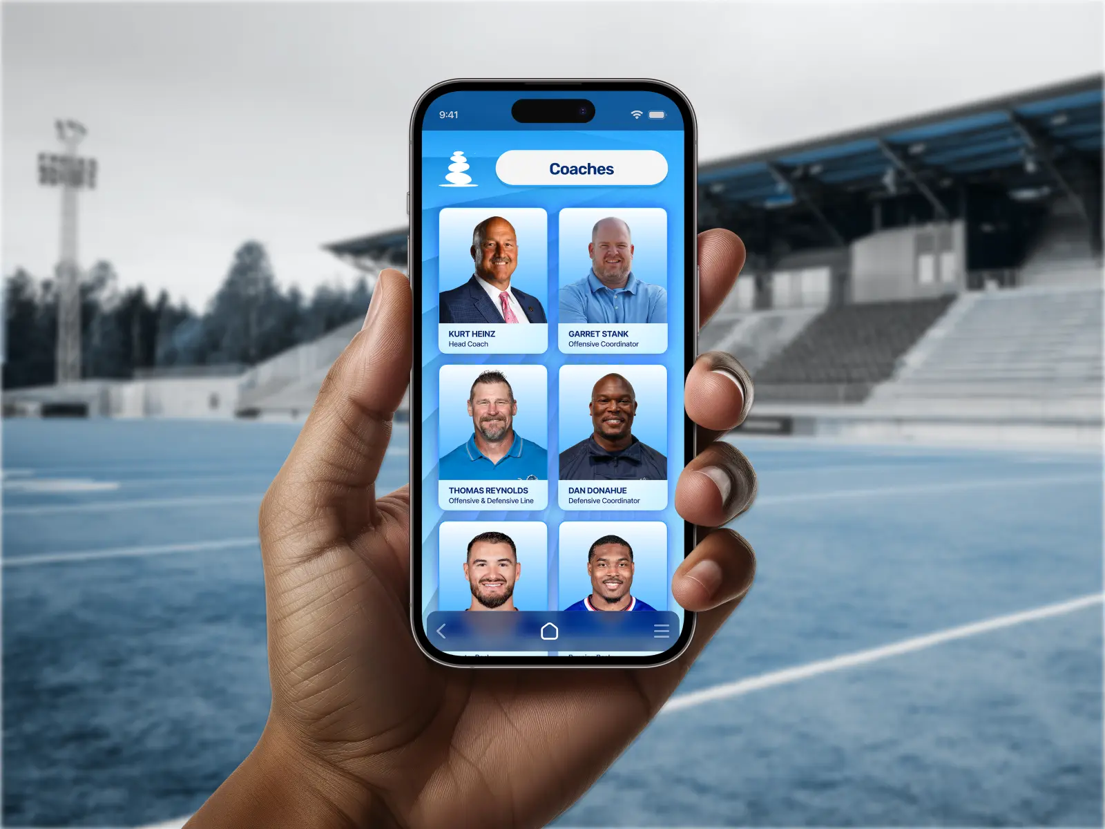 Touchstone Mobile Mockup